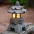 Retro-dekorative Solar-Turm-Harz-LED-Außen-Landschaftsbeleuchtung | Brehn