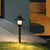 Modern minimalist Regenschirm wasserdicht Aluminium Marmor LED Außenleuchte für Garten | Brehn