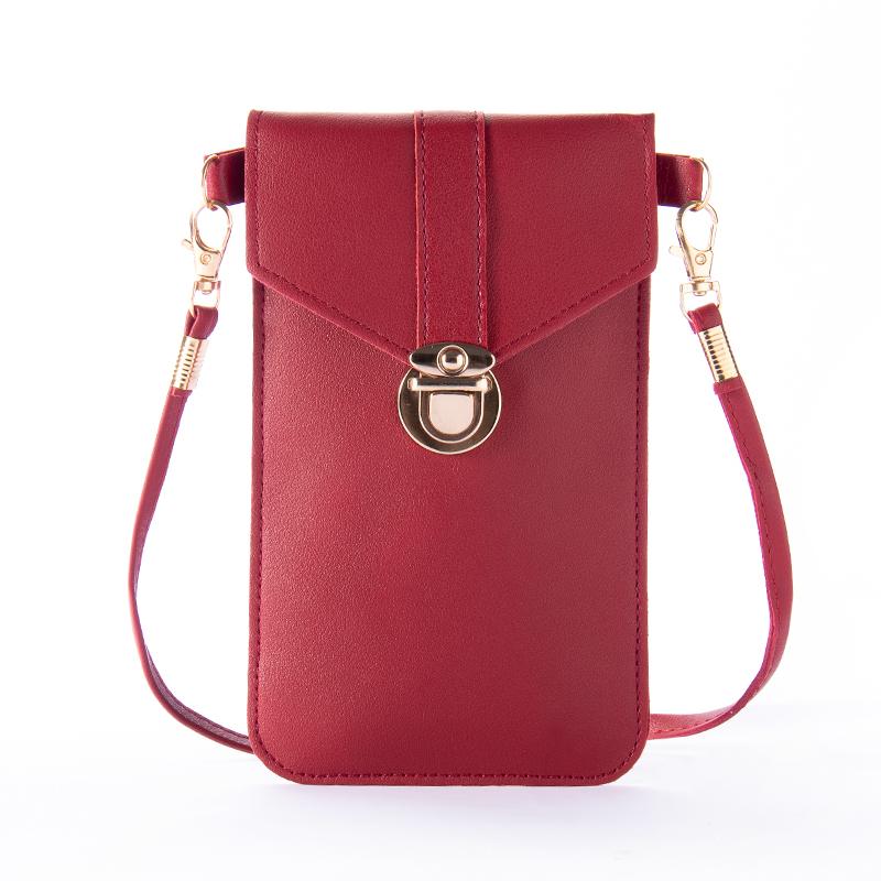 Touchscreen-PU-Leder-Wallet | Brehn