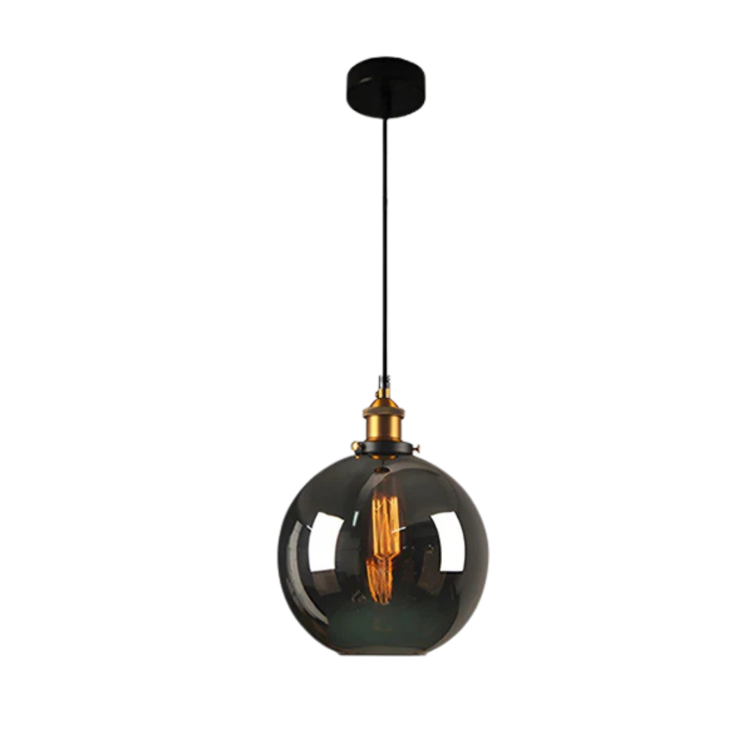 Brehn | Vintage Pendelleuchte Glas | Stylische Esstischlampe