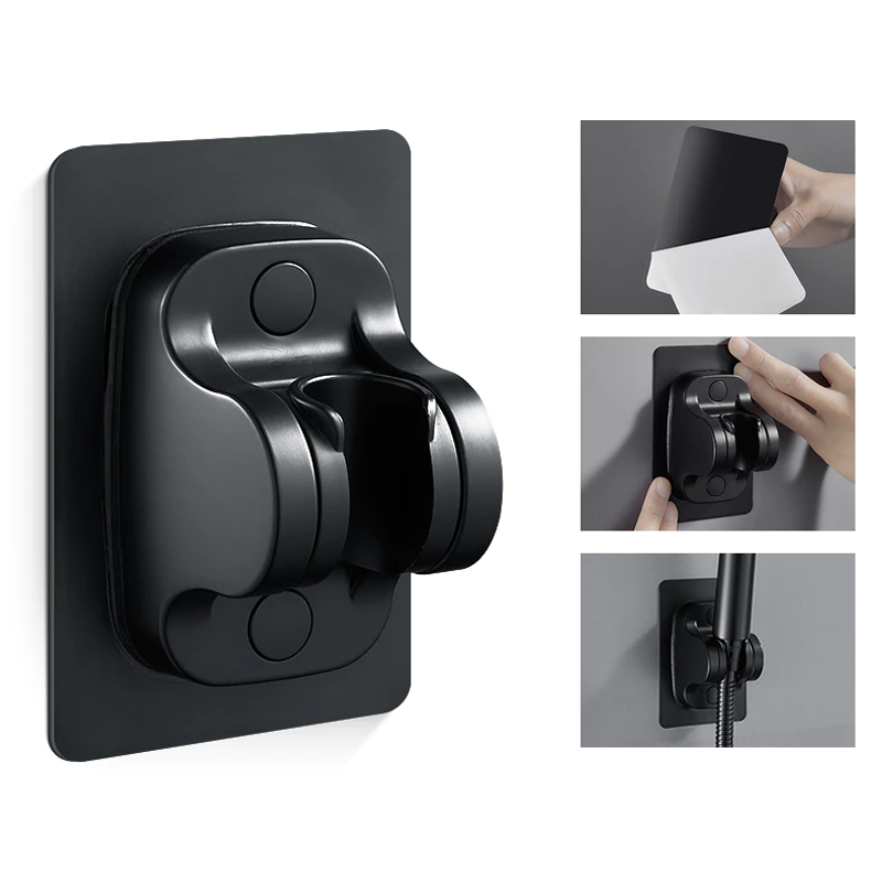 FlowControl Duschkopf mit 5 Einstellungen und Druckknopf | Brehn