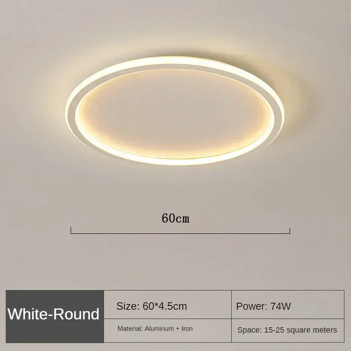 Skandinavische Runde Deckenlampe - AuroraSphere | Brehn