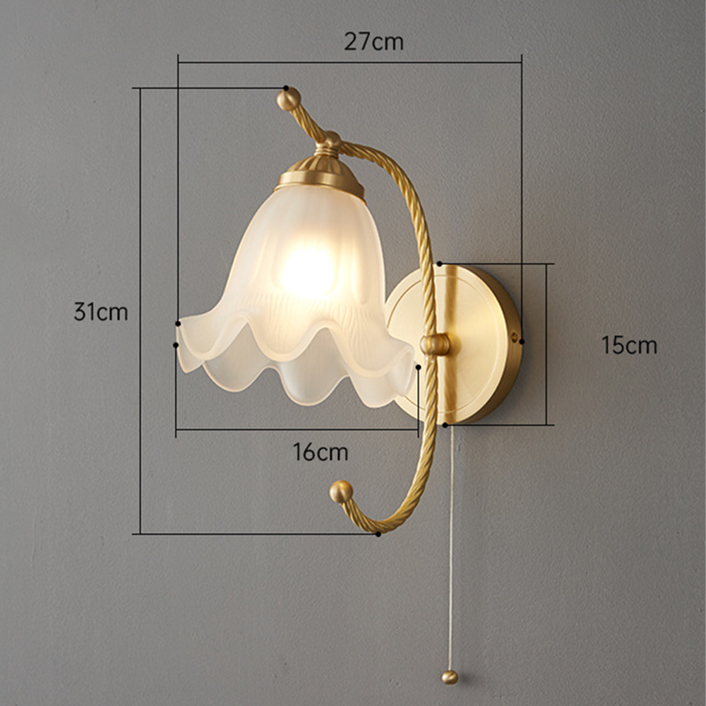VintageGlow – Retro Glas Wandleuchte für Atmosphäre | Brehn