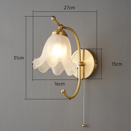VintageGlow – Retro Glas Wandleuchte für Atmosphäre | Brehn
