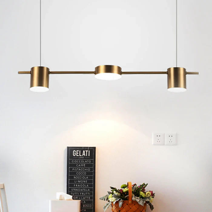 Brehn | Moderne Aluminium Pendelleuchte - AuraDrum