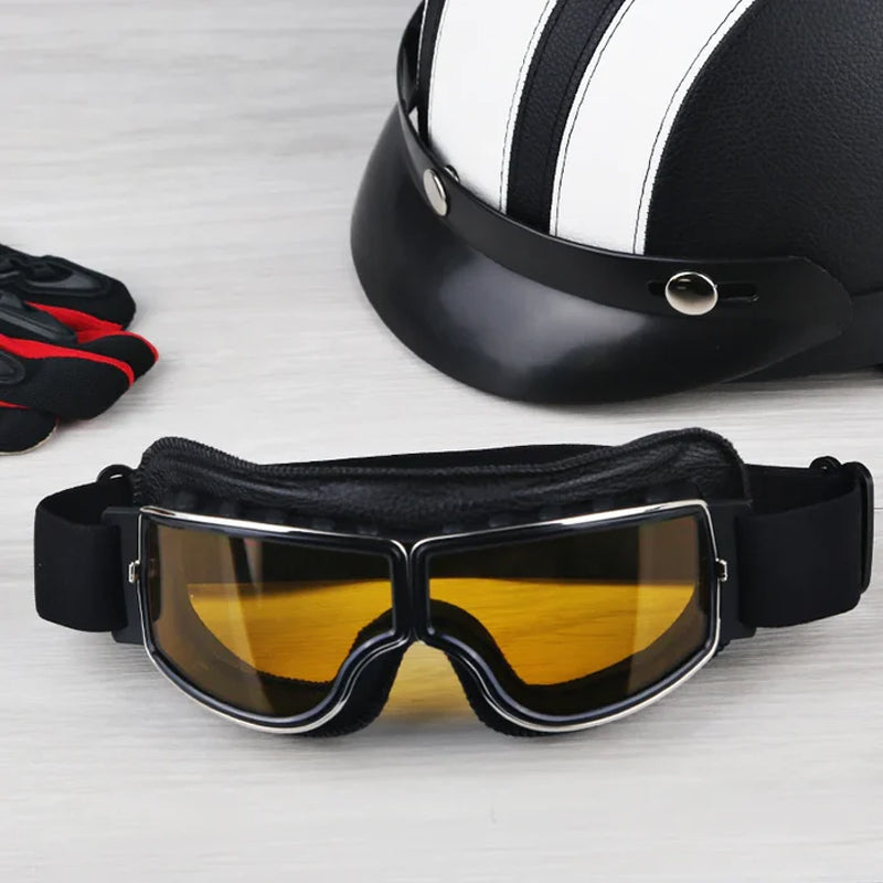 Brehn | Vintage-Motorradbrille
