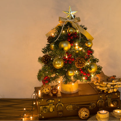 Mini-Weihnachtsbaum, 45 cm, mit Beleuchtung