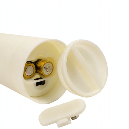 Wasserdichte LED-Echtwachs-Optik-Kerzen mit Fernbedienung