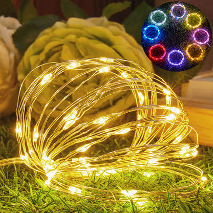 Flexible LED-Kupferdraht-Lichterkette für kreative Dekorationen