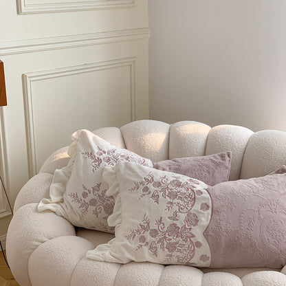 Milchfaser-Fleece-Bettwäsche-Set, verdickt, 4-teilig