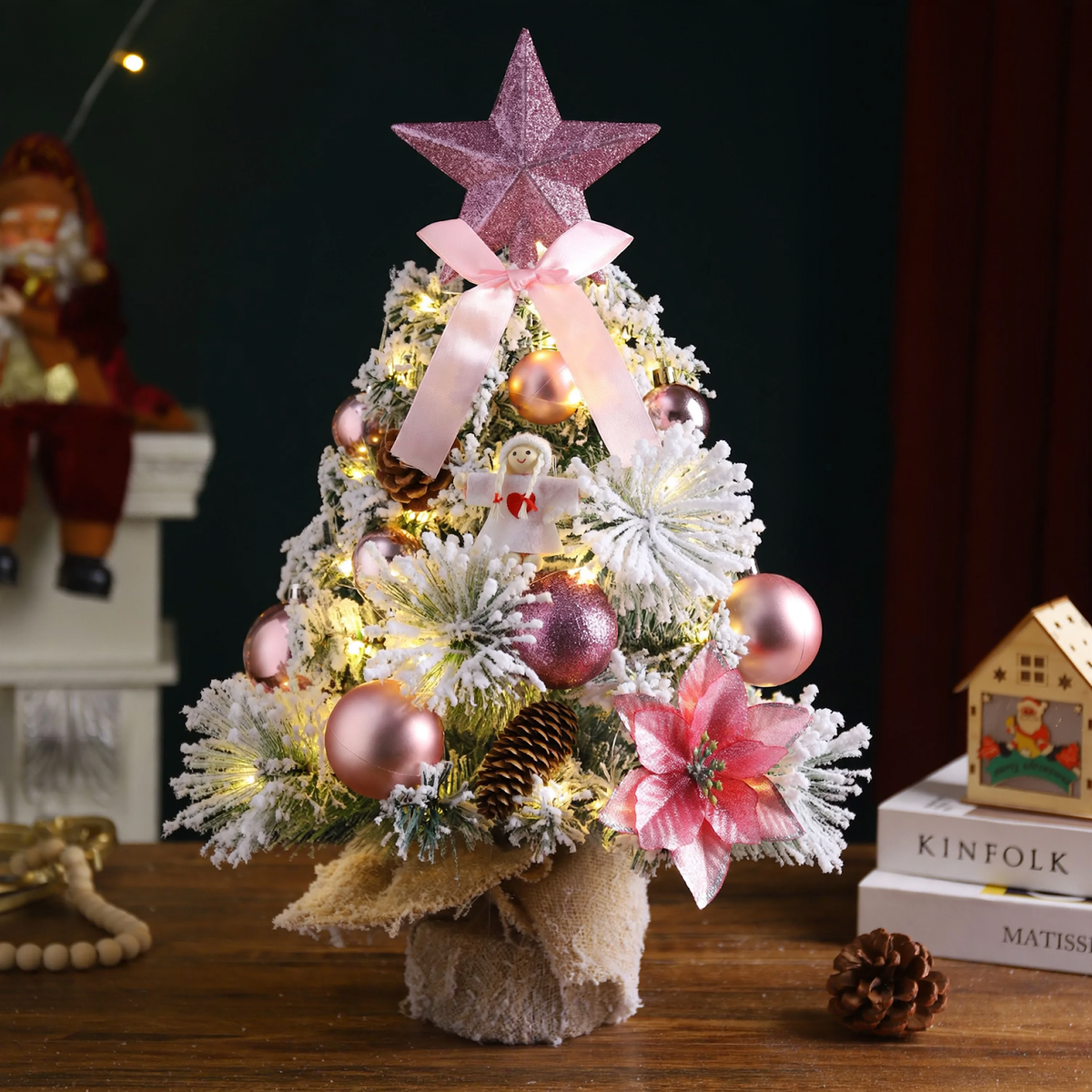 Mini-Weihnachtsbaum mit Beleuchtung, 45/60 cm