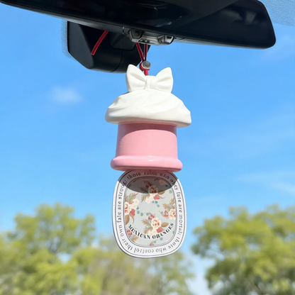 Auto-Duftanhänger, Katzen-Design, Kunststoff