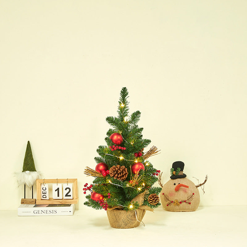 Mini-Weihnachtsbaum mit Tannenzapfen, verschiedene Größen