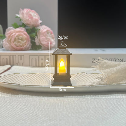 Dekorative LED-Laterne im Vintage-Stil