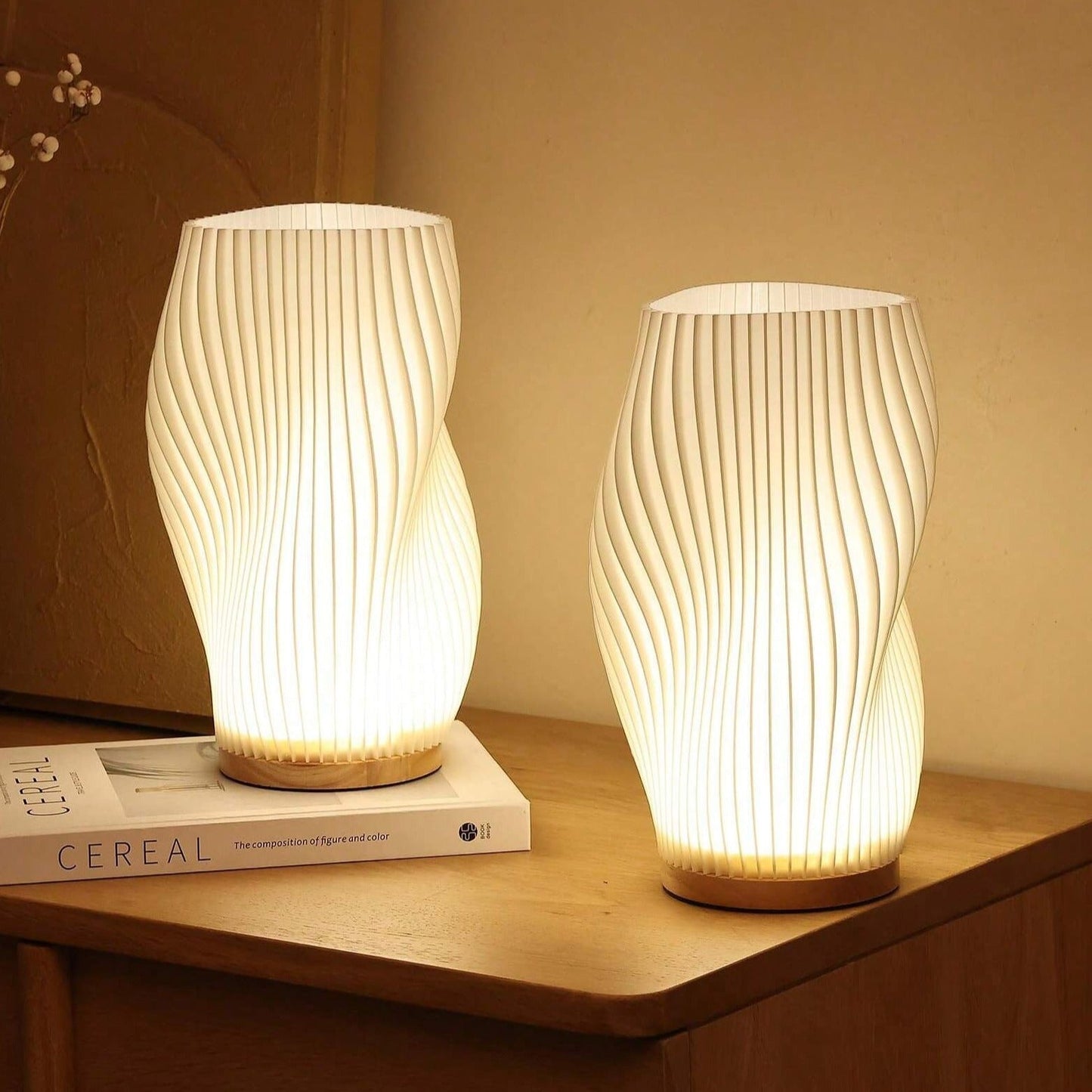 Wellenförmige Ambient Lampe - Sofia | Brehn
