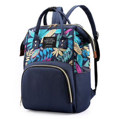 Stylischer Blumen Design Rucksack Brehn