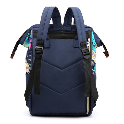 Stylischer Blumen Design Rucksack Brehn
