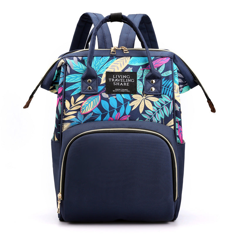 Stylischer Blumen Design Rucksack Brehn