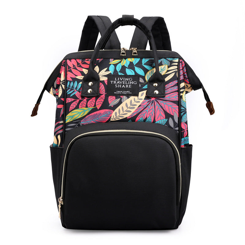 Stylischer Blumen Design Rucksack Brehn