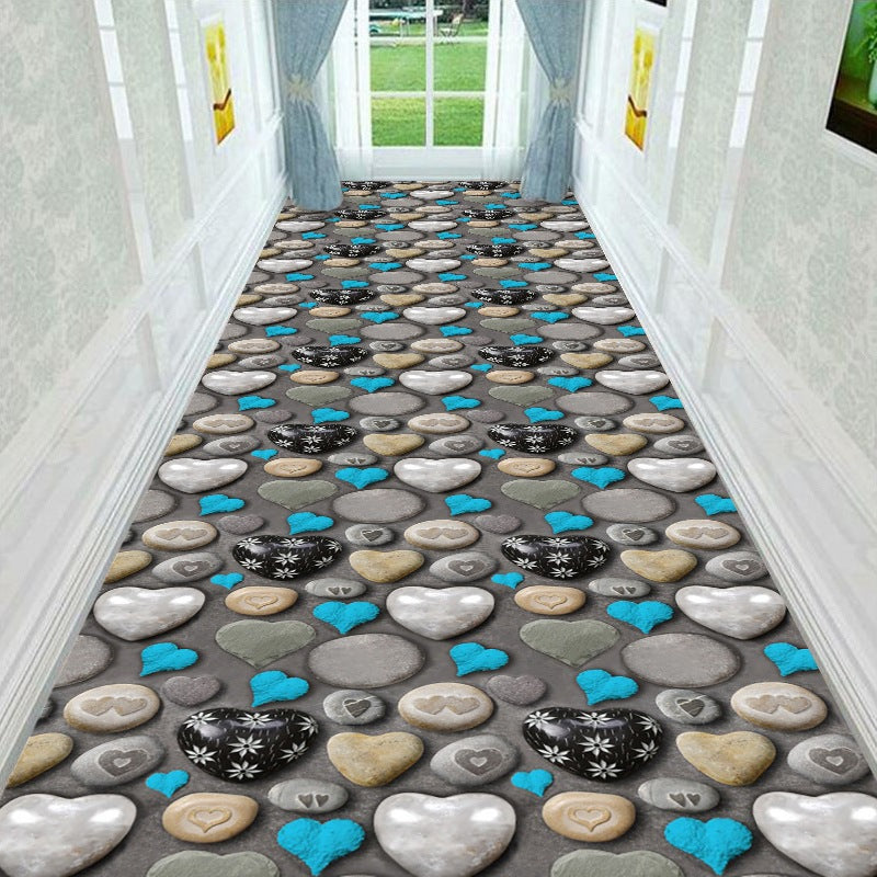 Dekorativer 3D Wasser Stil Teppich Brehn