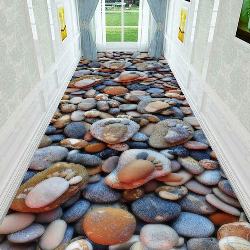 Dekorativer 3D Wasser Stil Teppich Brehn