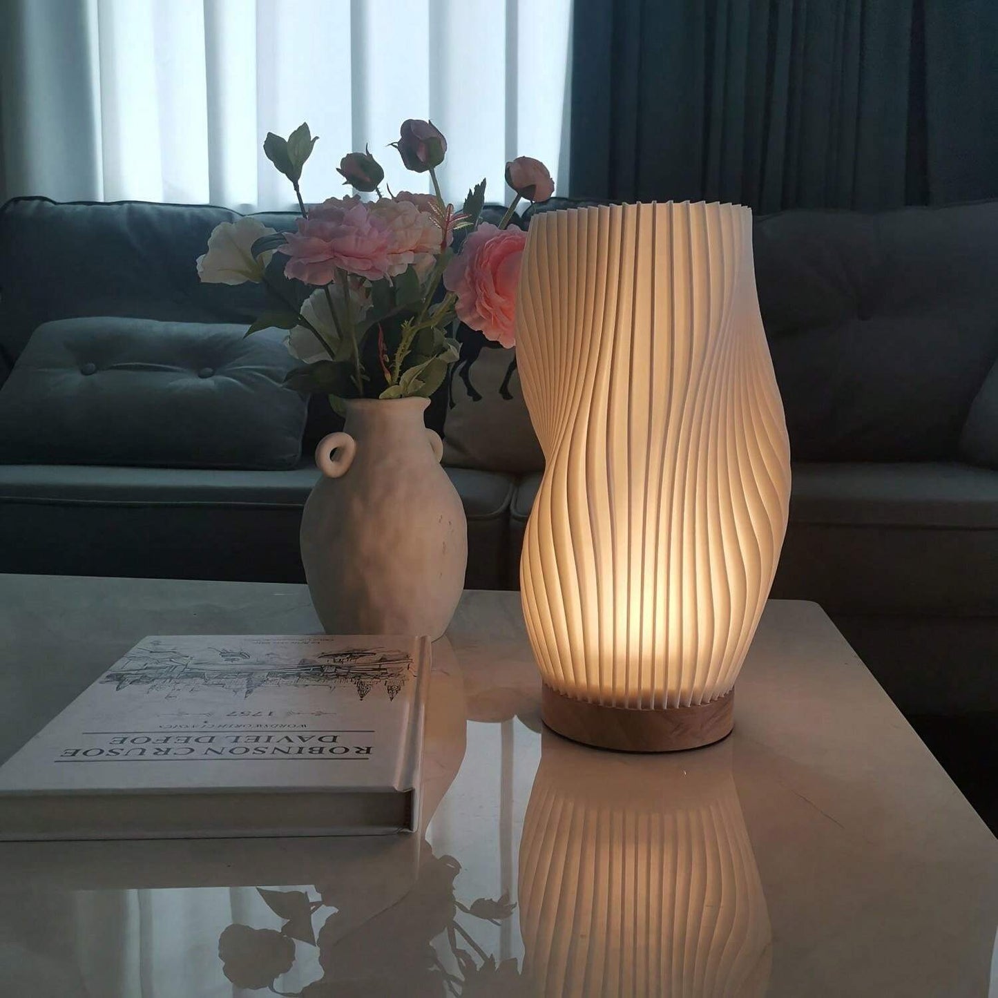 Brehn | Glowizo - Entspannende Golf-Lampe - Beruhigende Atmosphäre - Sanftes Licht