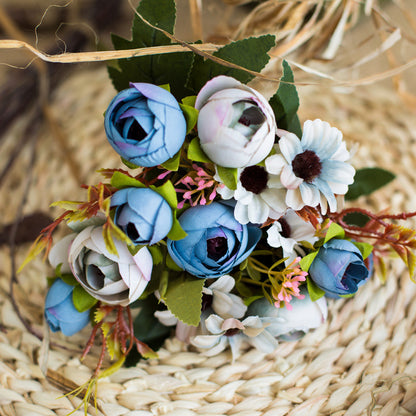 Realistische Faux-Pfingstrose Bouquets