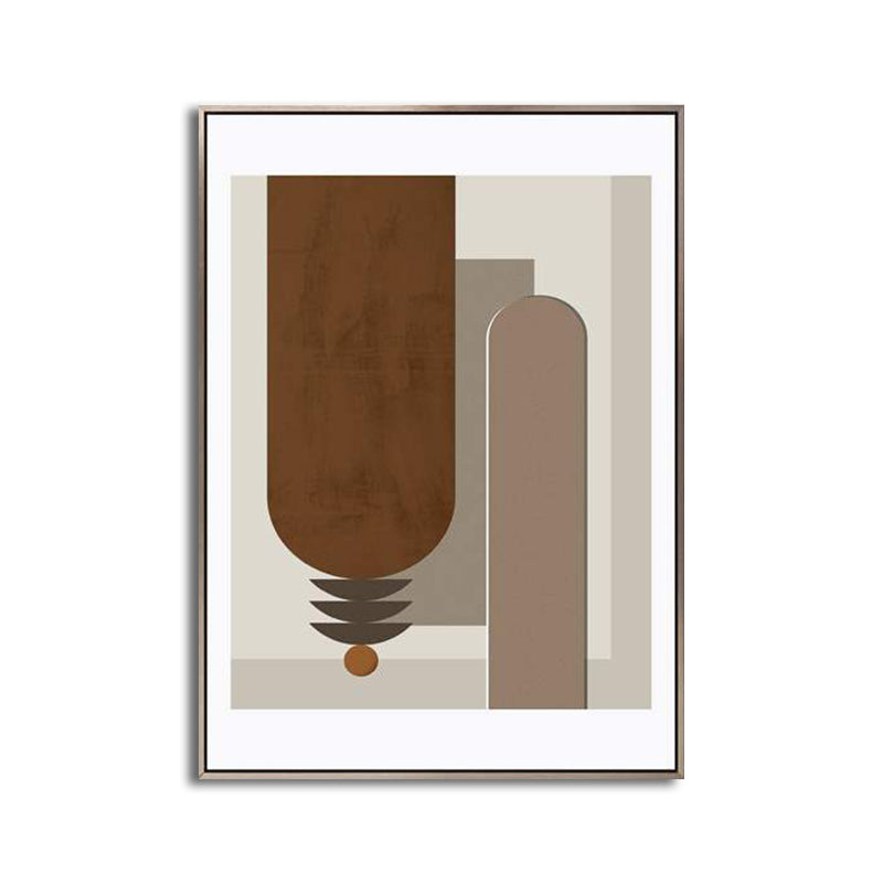 Brehn | Nordic Style Abstract Canvas für Mädchen Schlafzimmer Illustration Wandkunst, verschiedene Größen