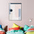 Brehn | Nordic Style Vertrag Grafische Malerei Leinwand Pink Illustration Wandkunst Druck