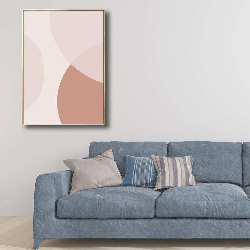 Brehn | Illustration Nordic Style Wanddekoration Abstrakt in Pastellfarbe, Mehrere Größen Verfügbar