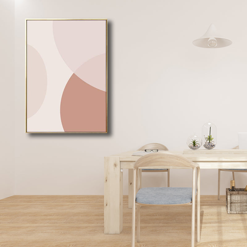 Brehn | Illustration Nordic Style Wanddekoration Abstrakt in Pastellfarbe, Mehrere Größen Verfügbar