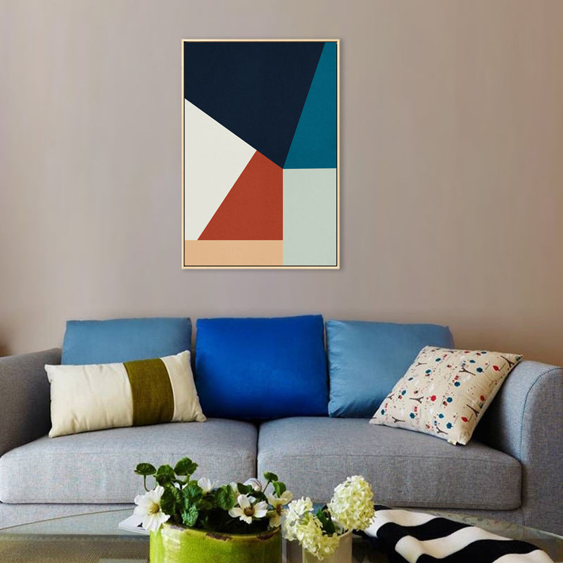 Brehn | Nordic Geometrische Splicing Leinwand Helle Farben Esszimmer Malerei, Mehrere Größen