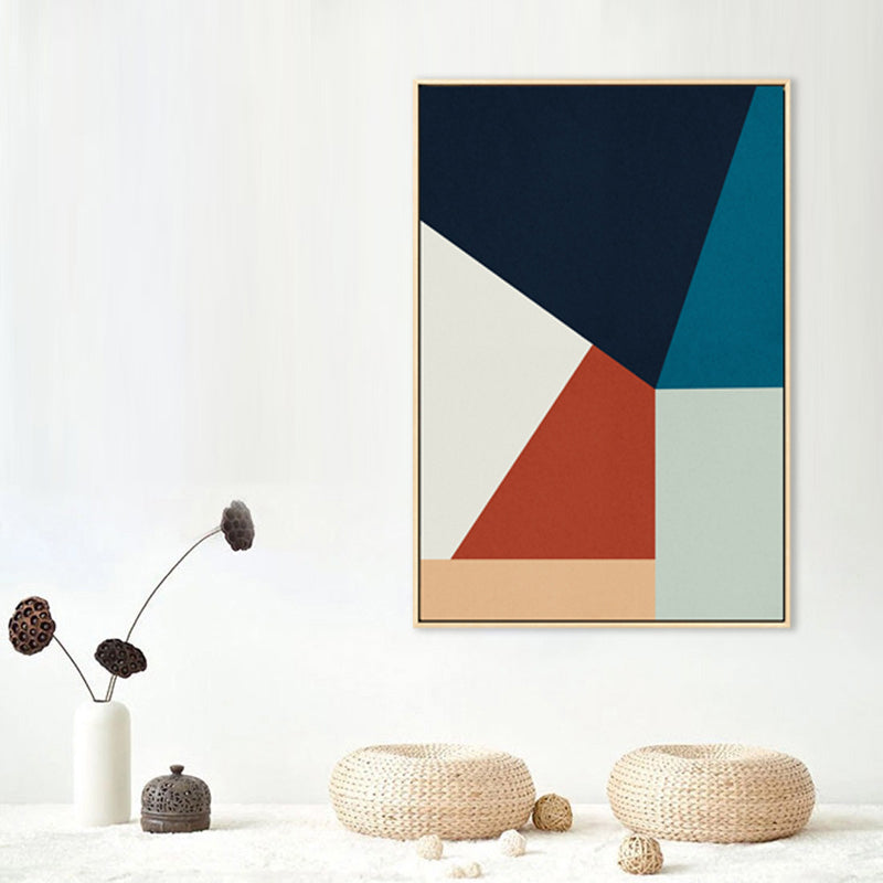 Brehn | Nordic Geometrische Splicing Leinwand Helle Farben Esszimmer Malerei, Mehrere Größen