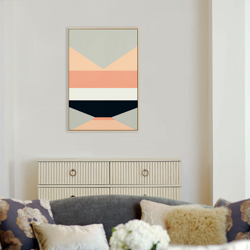 Brehn | Nordic Geometrische Splicing Leinwand Helle Farben Esszimmer Malerei, Mehrere Größen