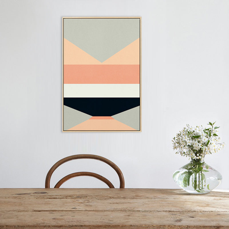 Brehn | Nordic Geometrische Splicing Leinwand Helle Farben Esszimmer Malerei, Mehrere Größen
