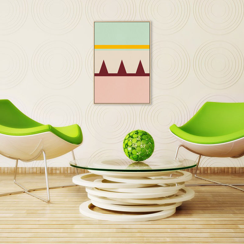 Brehn | Nordic Geometrische Splicing Leinwand Helle Farben Esszimmer Malerei, Mehrere Größen