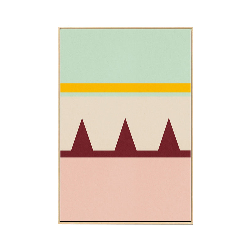 Brehn | Nordic Geometrische Splicing Leinwand Helle Farben Esszimmer Malerei, Mehrere Größen