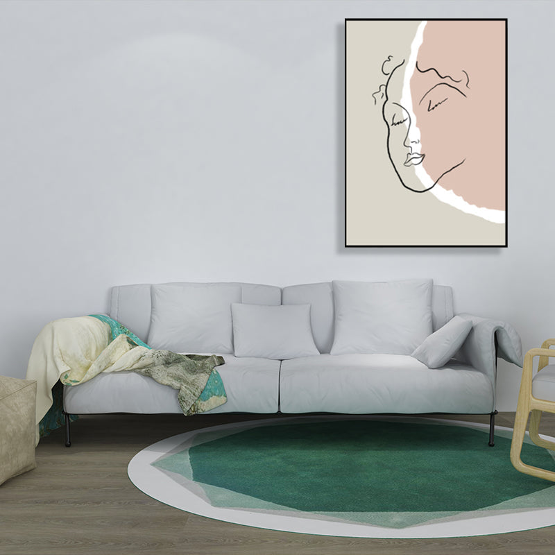 Brehn | Skandinavische Stil Wandkunst Druck Beige Nude Frauenmalerei, Mehrere Größen Verfügbar