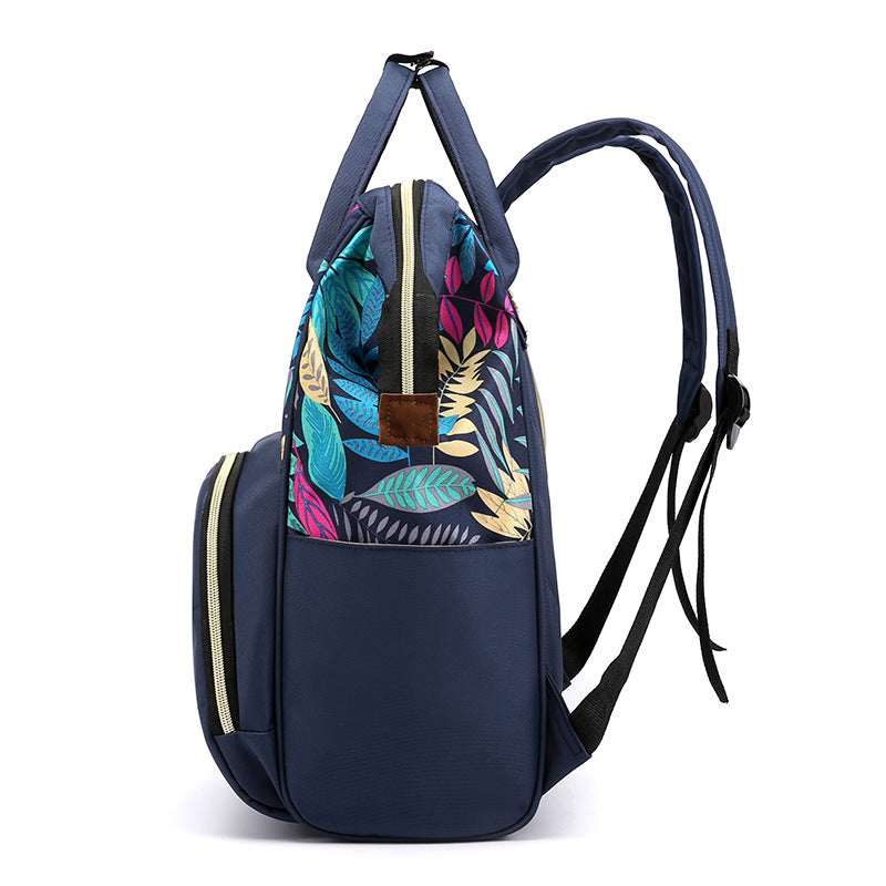 Stylischer Blumen Design Rucksack Brehn
