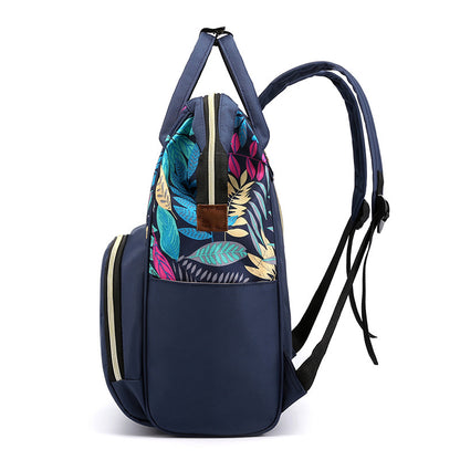 Stylischer Blumen Design Rucksack Brehn