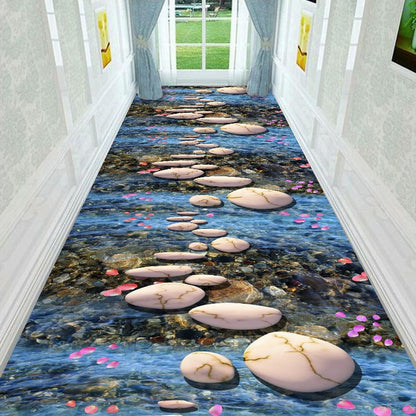 Dekorativer 3D Wasser Stil Teppich Brehn