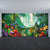 Brehn | Groene Wonderland Wandmuur Decal Vochtbestendig Kinderstijl Slaapkamer Wandkunst