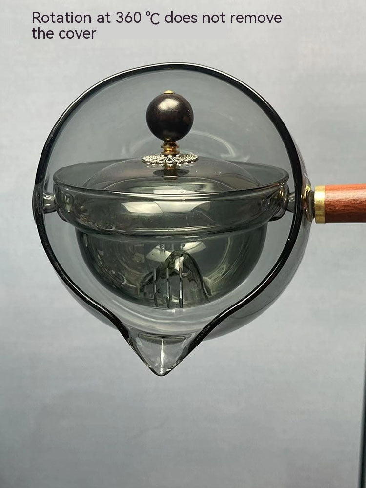 Rotary Glas Teekanne mit Sieb. | Brehn