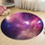 Brehn | Nordic Galaxy Muster Teppich Schwarz und Blau Kinder Teppich Polyester Tierfreundlich Waschbar Teppich für Kinderzimmer