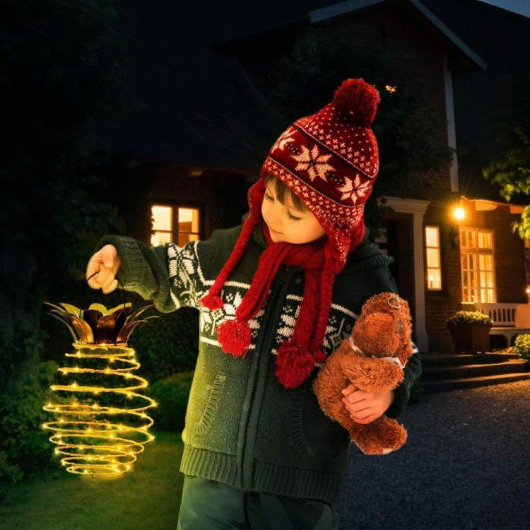 Brehn | Ananasförmige Solar Lampe - SolarPine