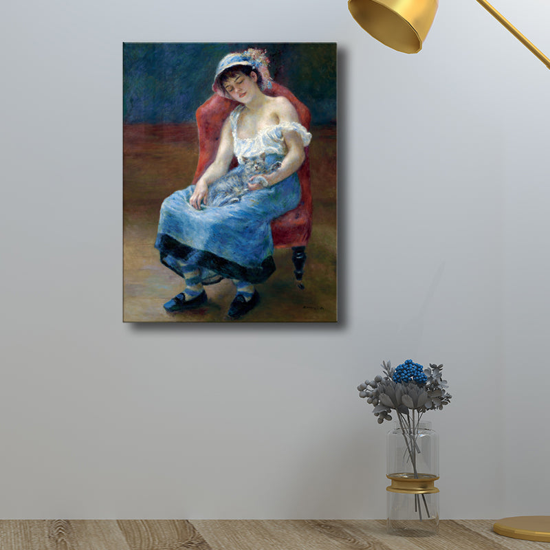 Brehn | Impressionismus Schlafende Jungfrau Leinwand für Schlafzimmer Ölmalerei Wand Kunst, Mehrere Größen