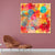 Brehn | Mid-Century Modern Abstrakte Leinwand für das Schlafzimmer Aquarell Wanddekoration, Mehrere Größen