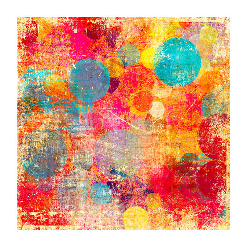 Brehn | Mid-Century Modern Abstrakte Leinwand für das Schlafzimmer Aquarell Wanddekoration, Mehrere Größen