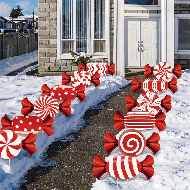 Brehn | CandyLume - Weihnachtszuckerstangenpfaddekoration