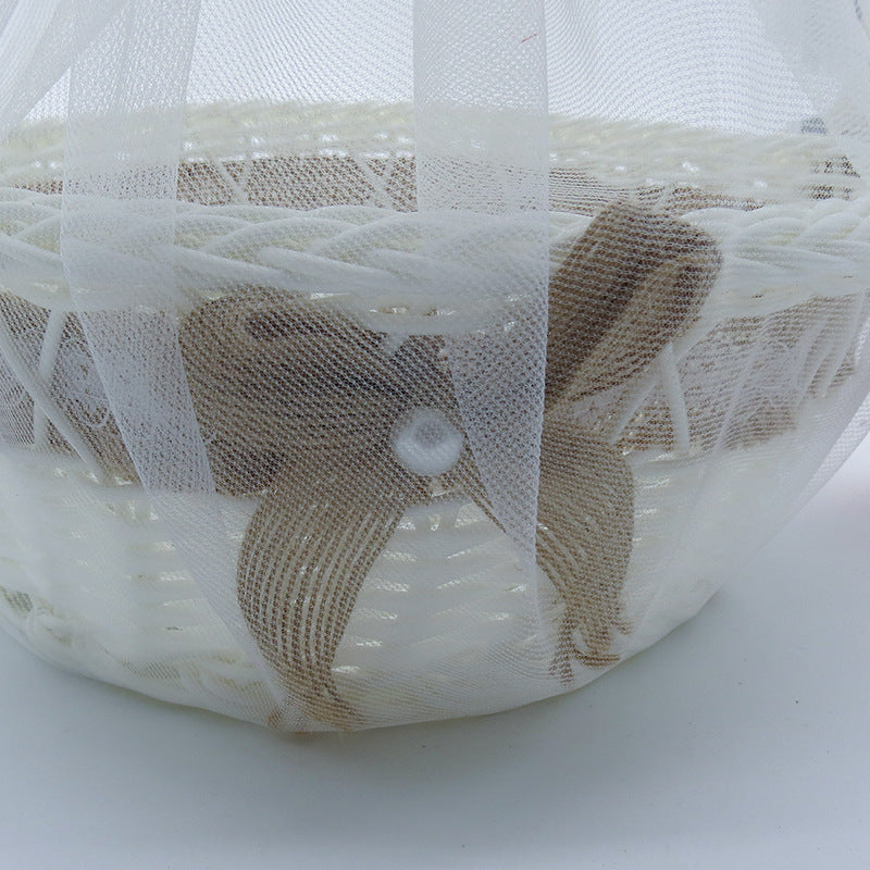 Damen Hochzeitskorb mit Satinband Brehn